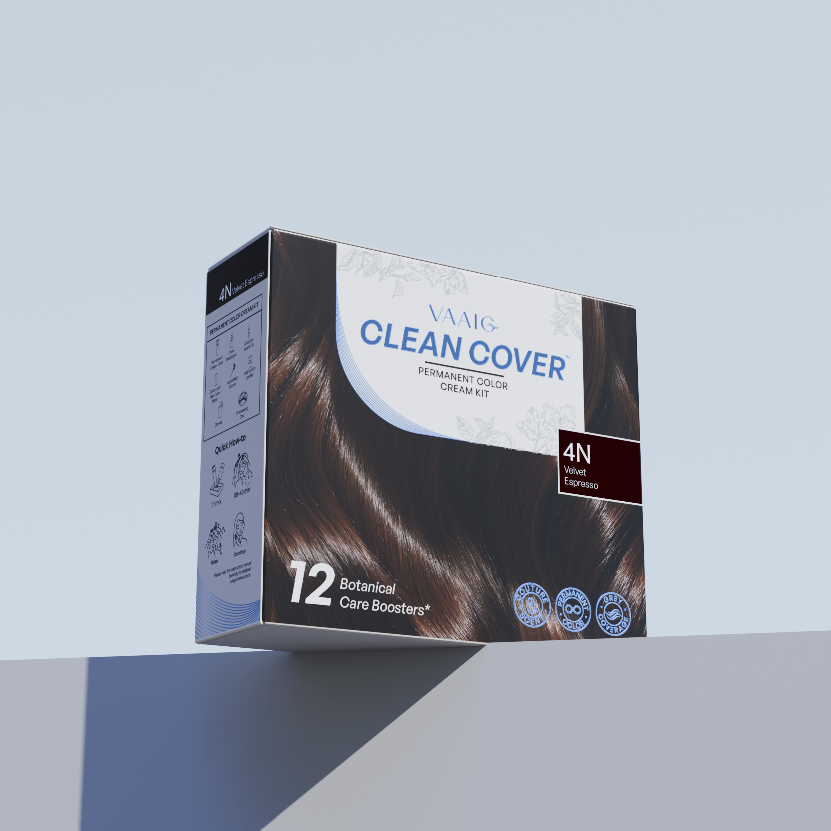 VAAIG Clean Cover 4N Velvet Espresso