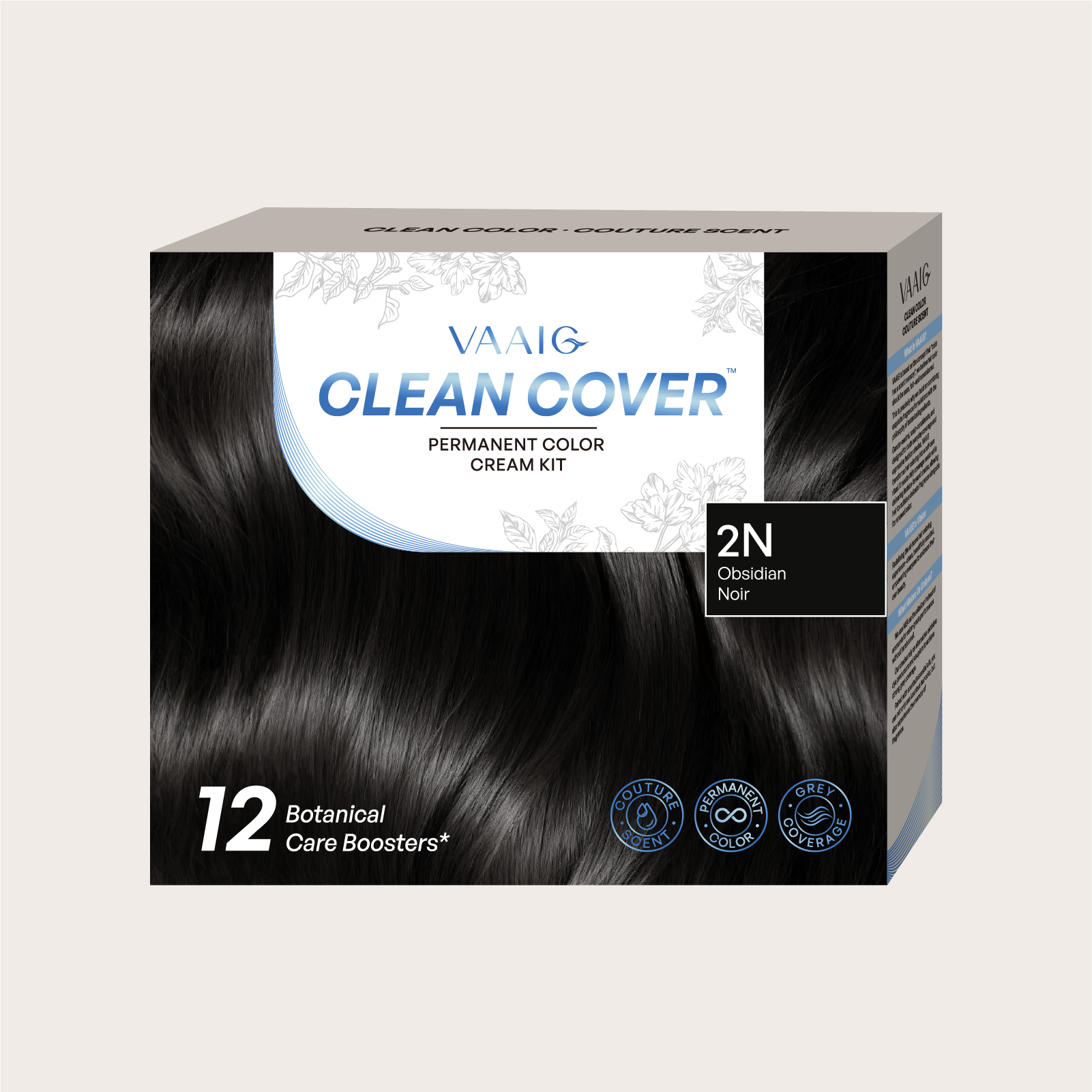 VAAIG Clean Cover 2N Obsidian Satin Black