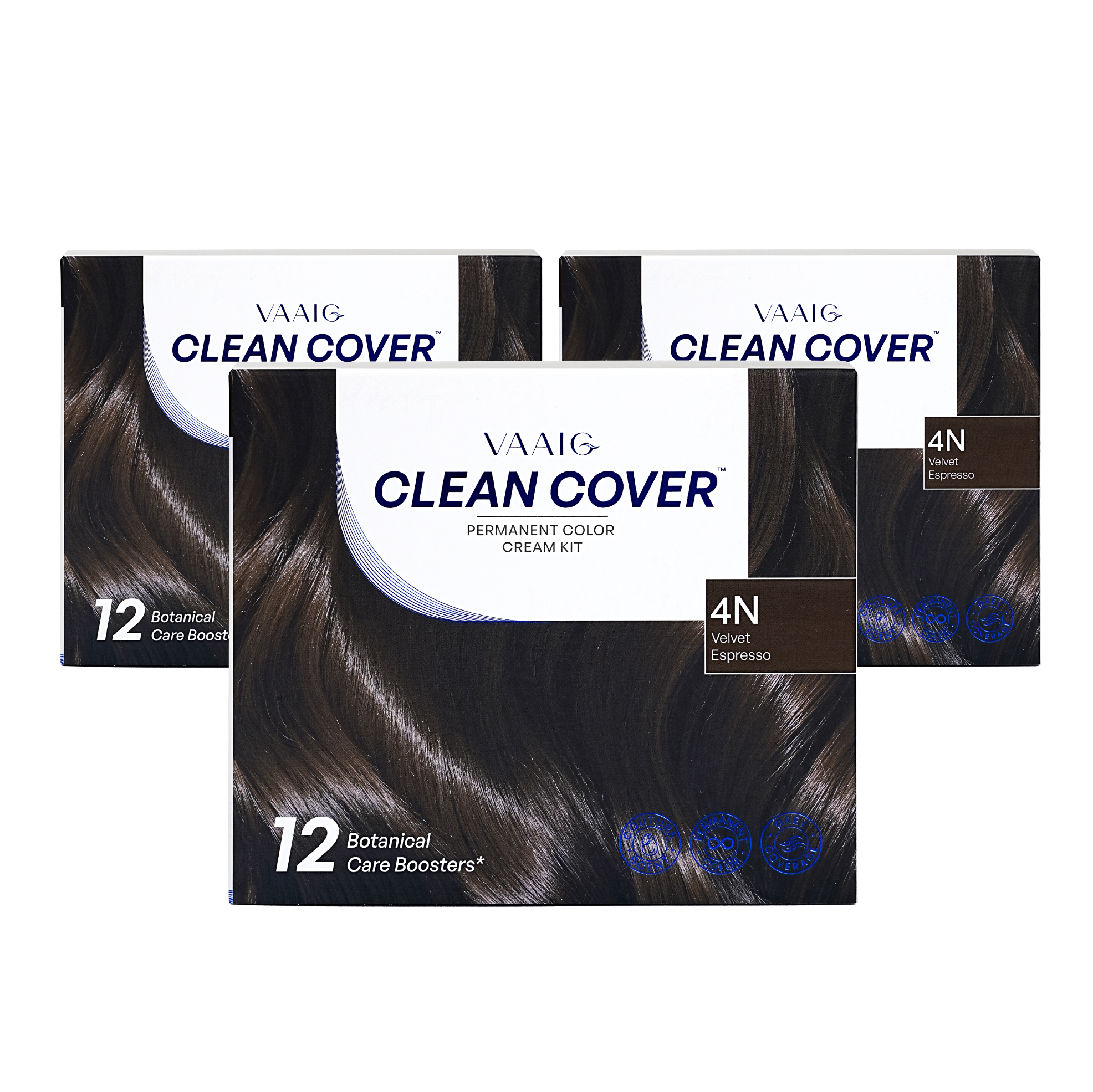 VAAIG Clean Cover 4N Velvet Espresso（3 Boxes）