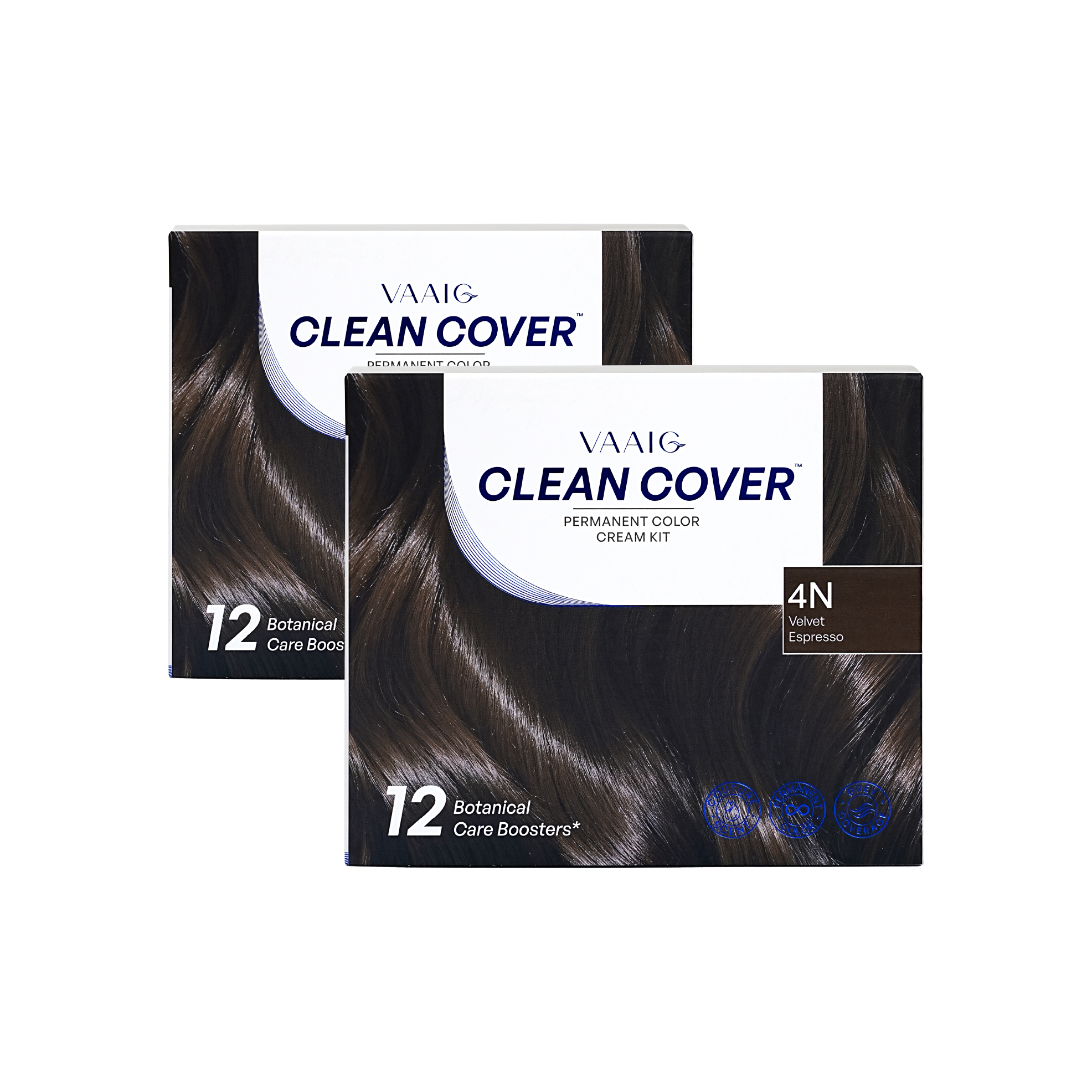VAAIG Clean Cover 4N Velvet Espresso（2 Boxes）